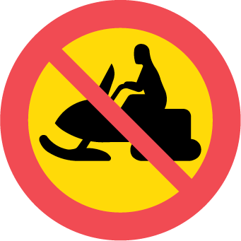 Förbud mot trafik med terrängmotorfordon och terrängsläp